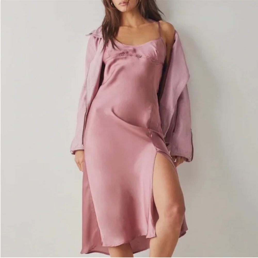NWOT Right This Way bias slip by Intimately Free People in size Large